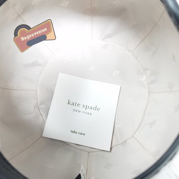 Teapot Polka Dot White Crossbody & Key Fob Key Chain Coin Purse Set Kate Spade - Picture 5 of 15